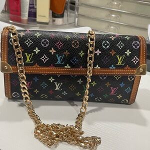 Louis Vuitton Multicolor Chain Wallet